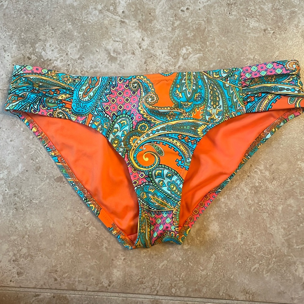 Paisley bikini bottom